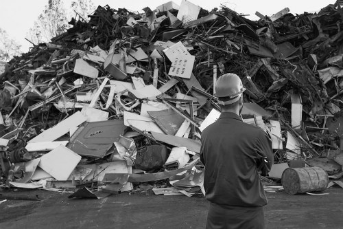 Commercial waste removal services in Raynes Park